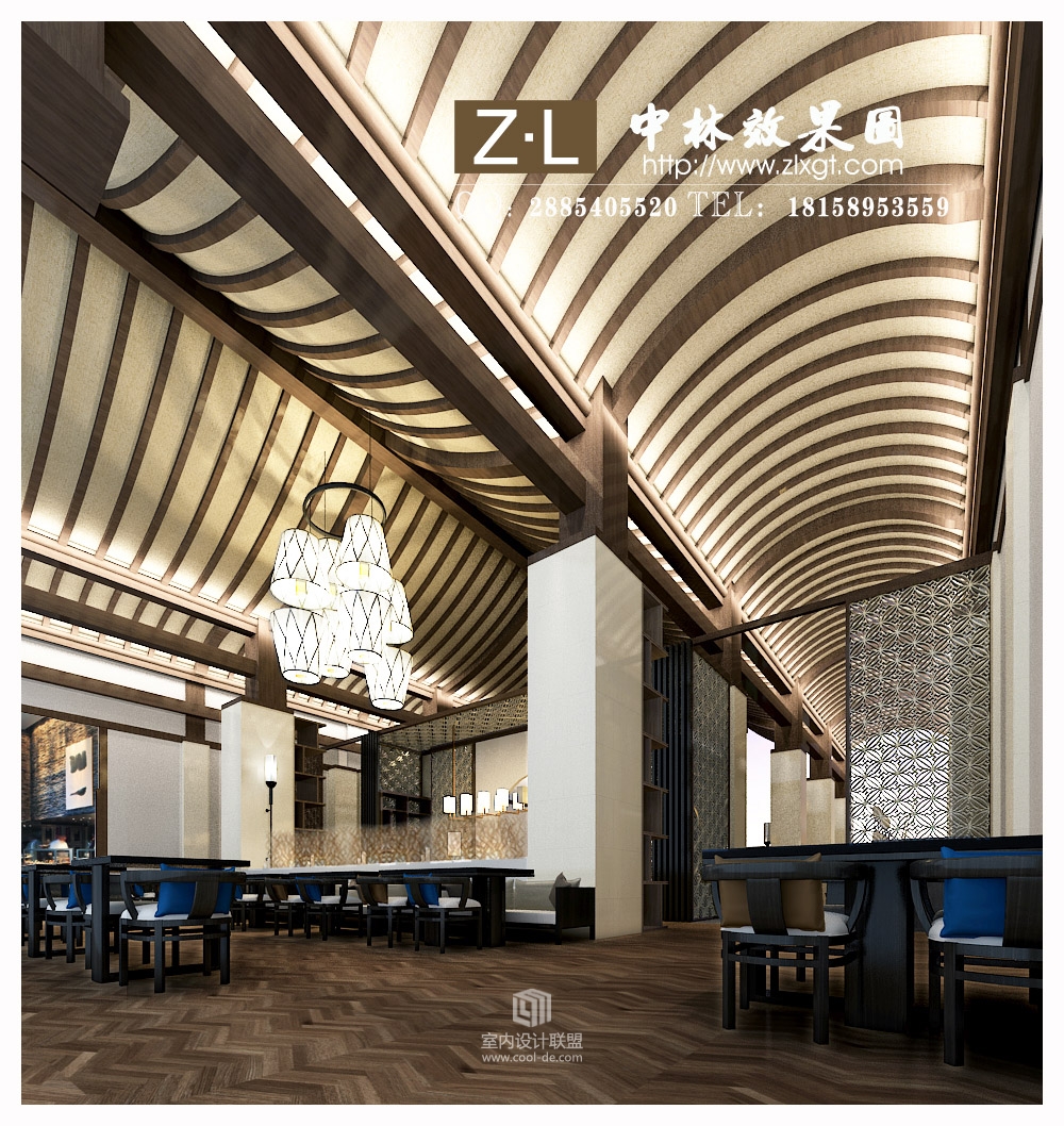 ■■■■■史上最牛X的简约中式禅意酒店效果■■■■■-21