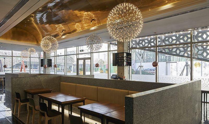 小资情调美食广场设计 | 传统与现代的完美融合-23