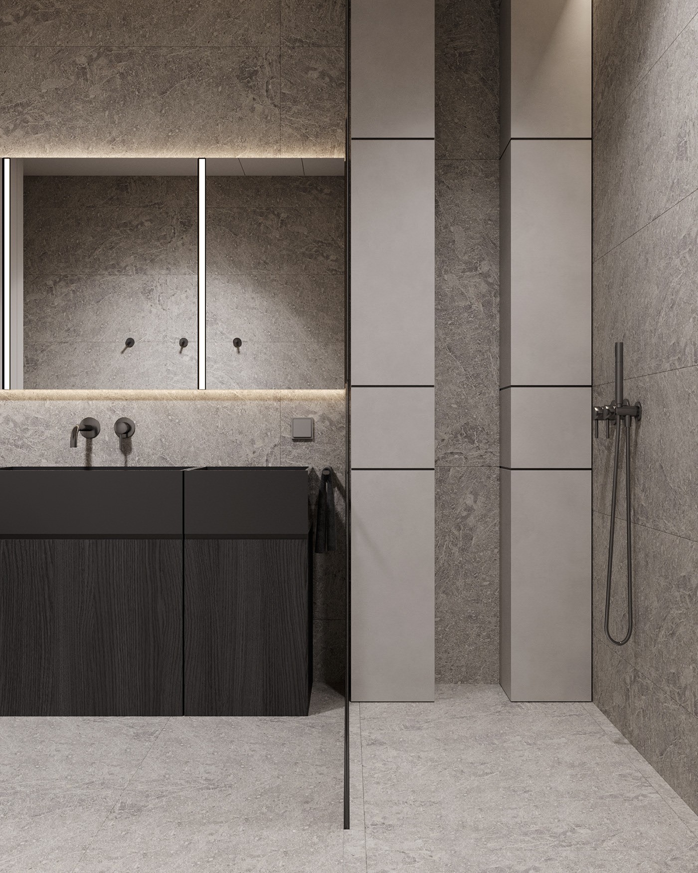 中性色系公寓设计 超高级！-23