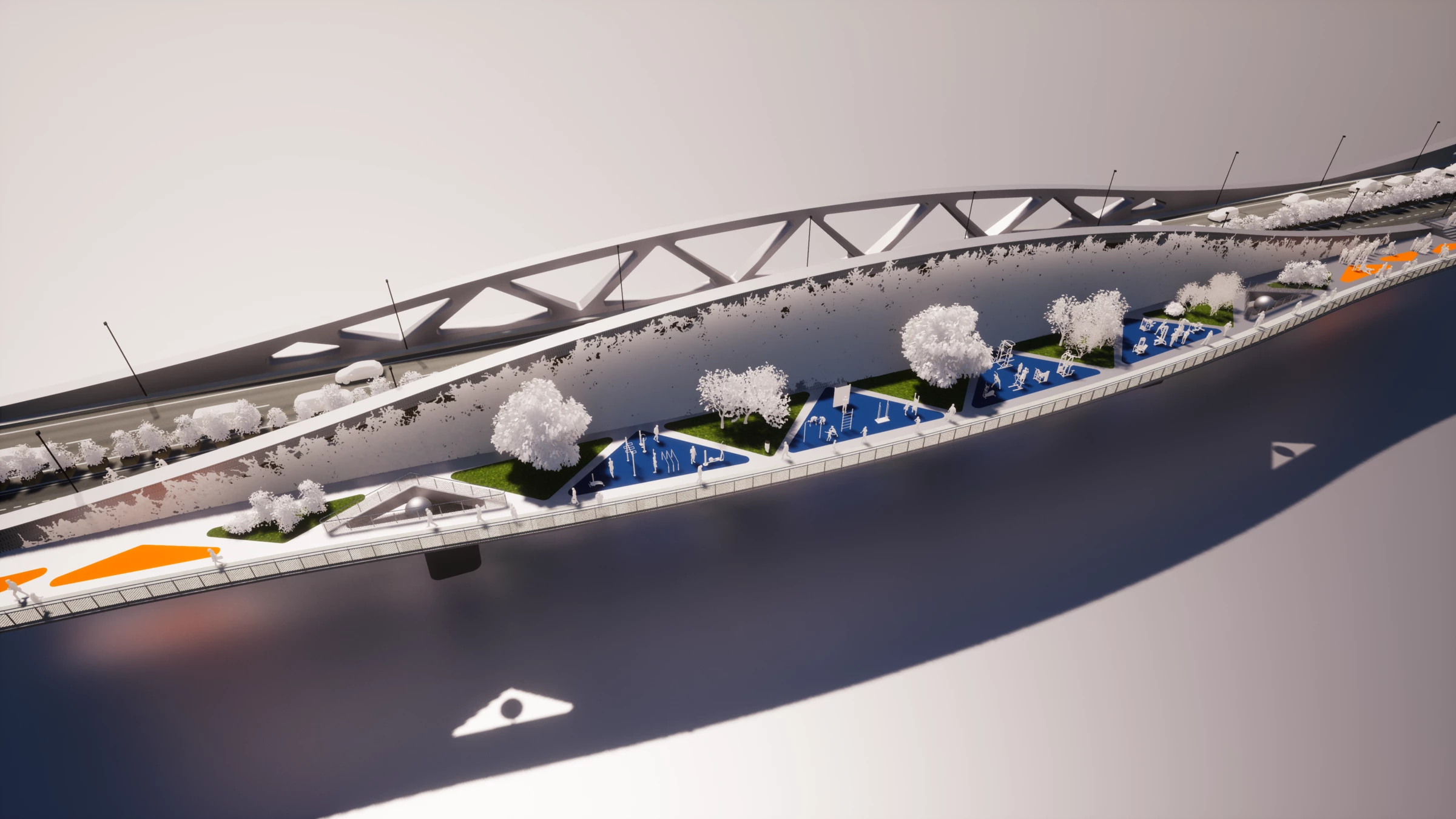 Chameleon 城市桥梁丨匈牙利布达佩斯-66