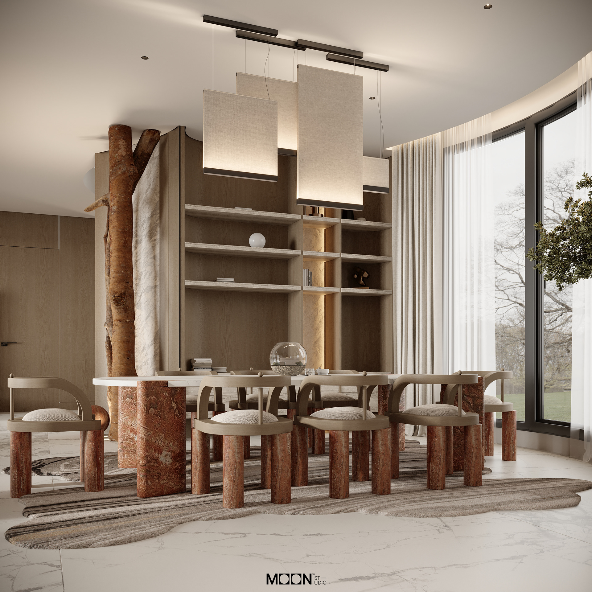 别墅丨Moon Studio-4