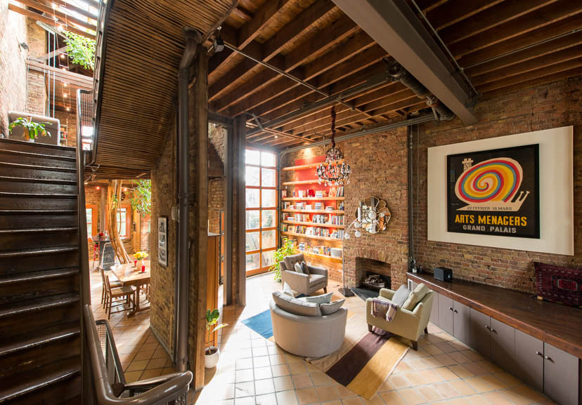 豪华别墅 现代风格伦敦LOFT风格住宅设计-21