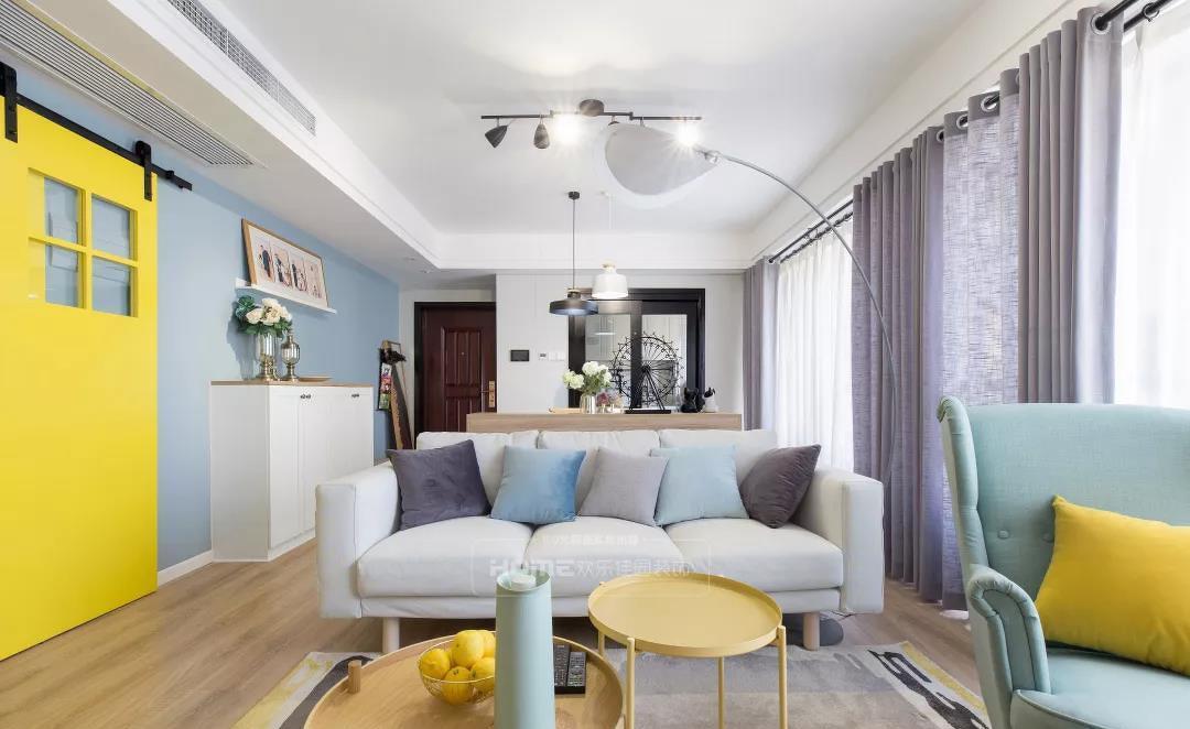 欢乐佳园装饰|| 蓝墙黛瓦,暖意生活北欧风-33