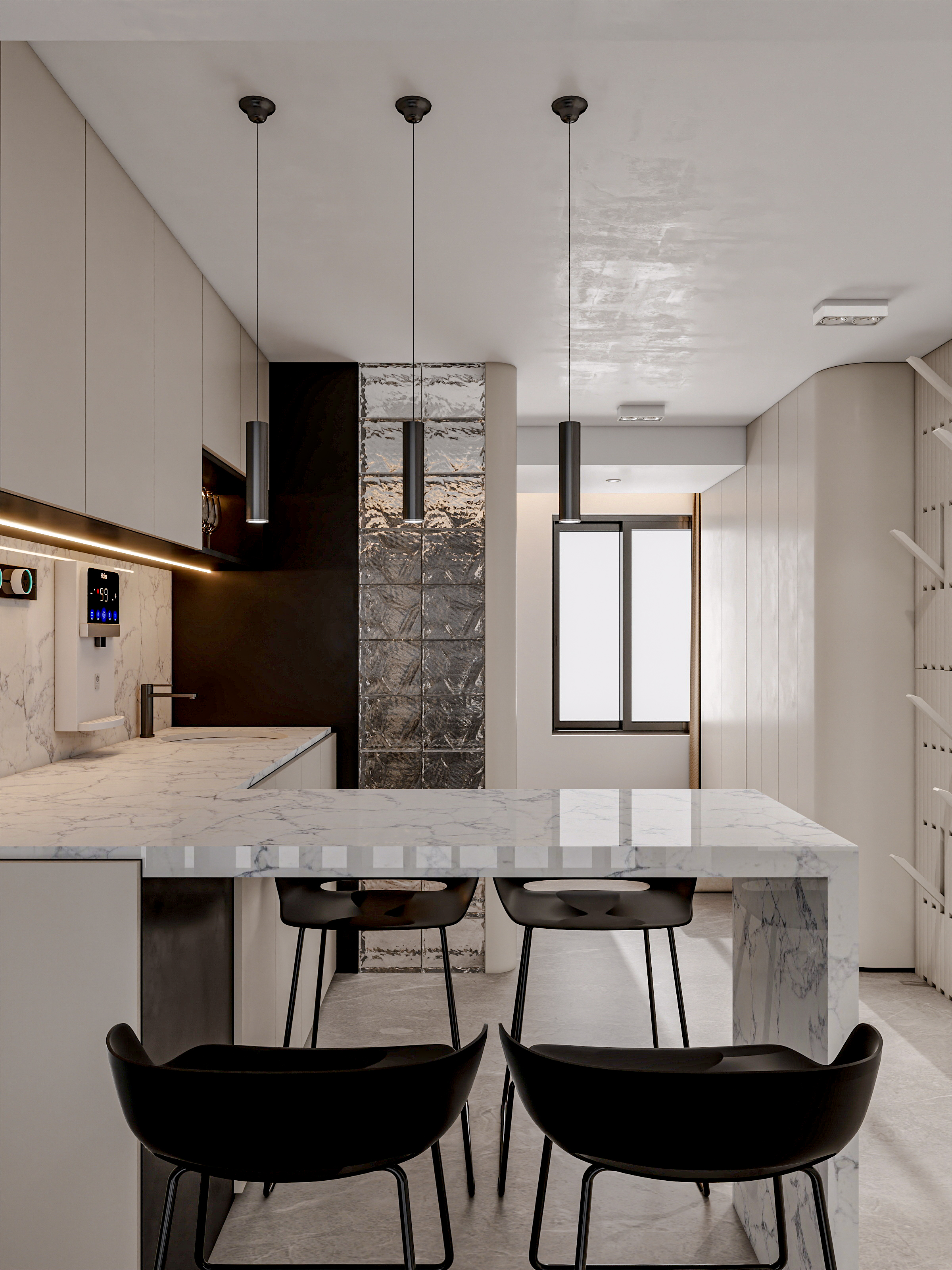 上海浅水湾花园（408平方现代简约别墅）-33