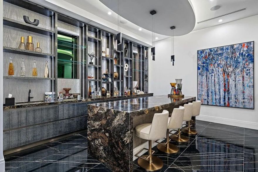 现代豪华别墅典范-佛州朱庇特 Quayside Drive 114 号住宅-17