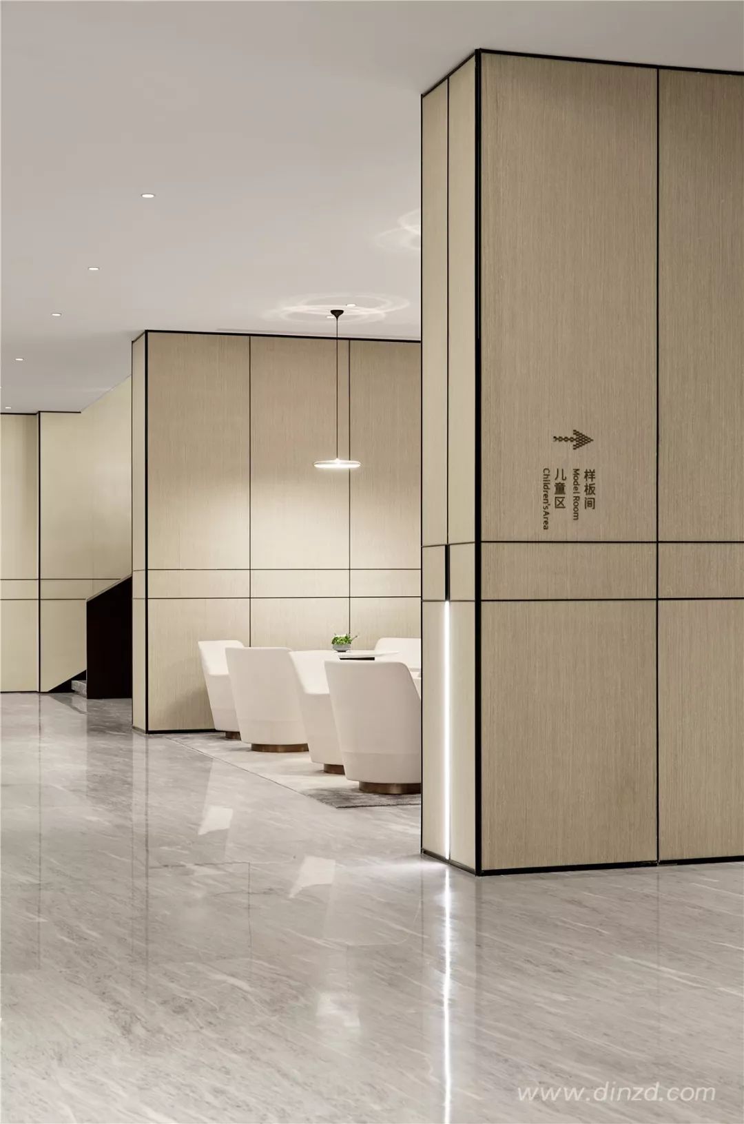 哈尔滨融创城销售中心——现代东方韵律的精致呈现-38