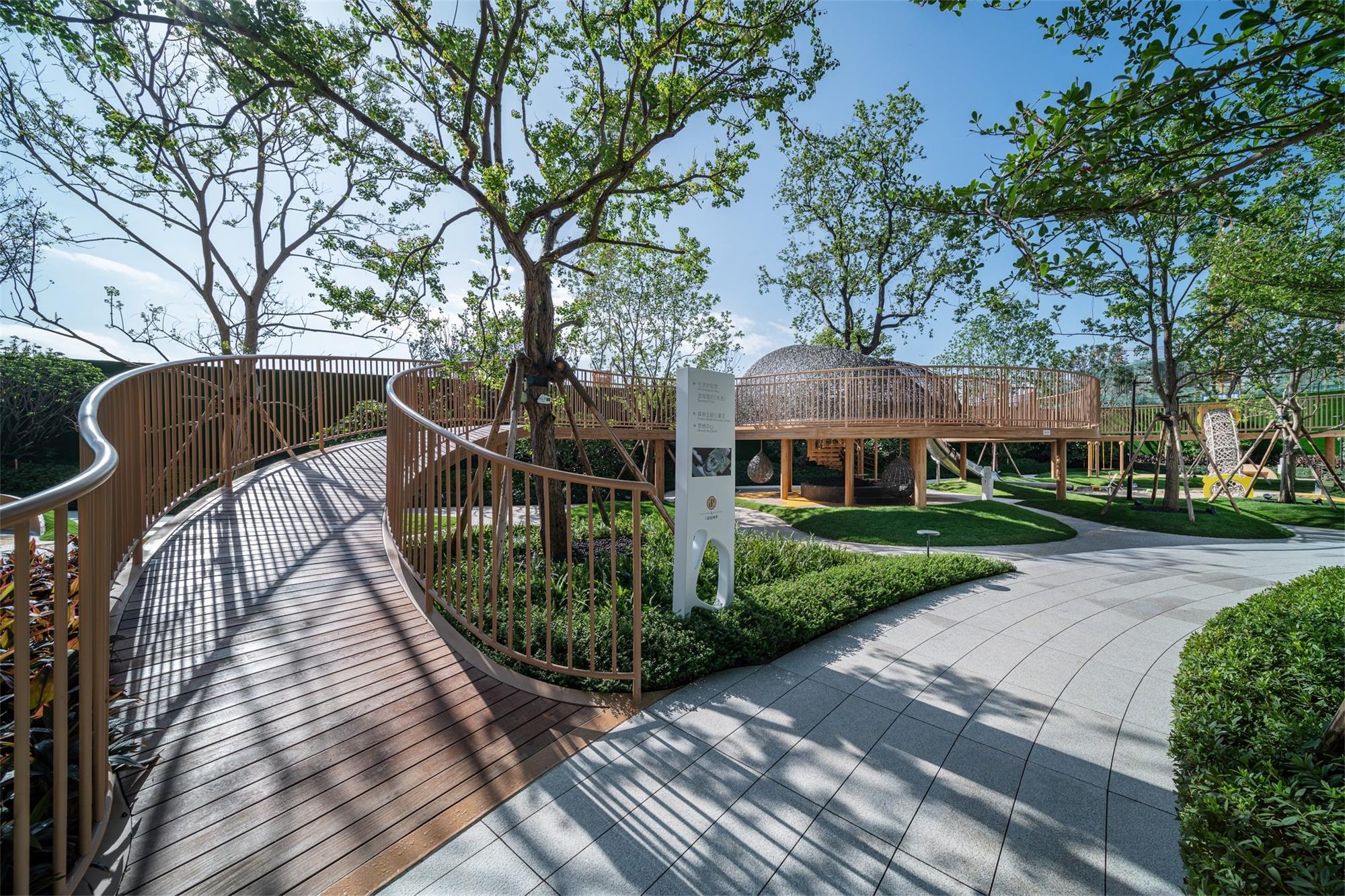 惠州华发旭辉•铂钻四季展示区景观-61