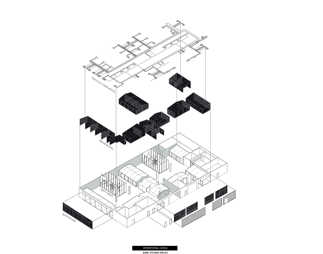 巴黎郊外的前储藏室改造办公室-47