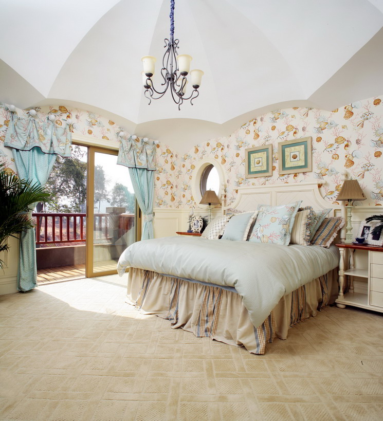 美式乡村风格的别墅样板房    罗马假日-0