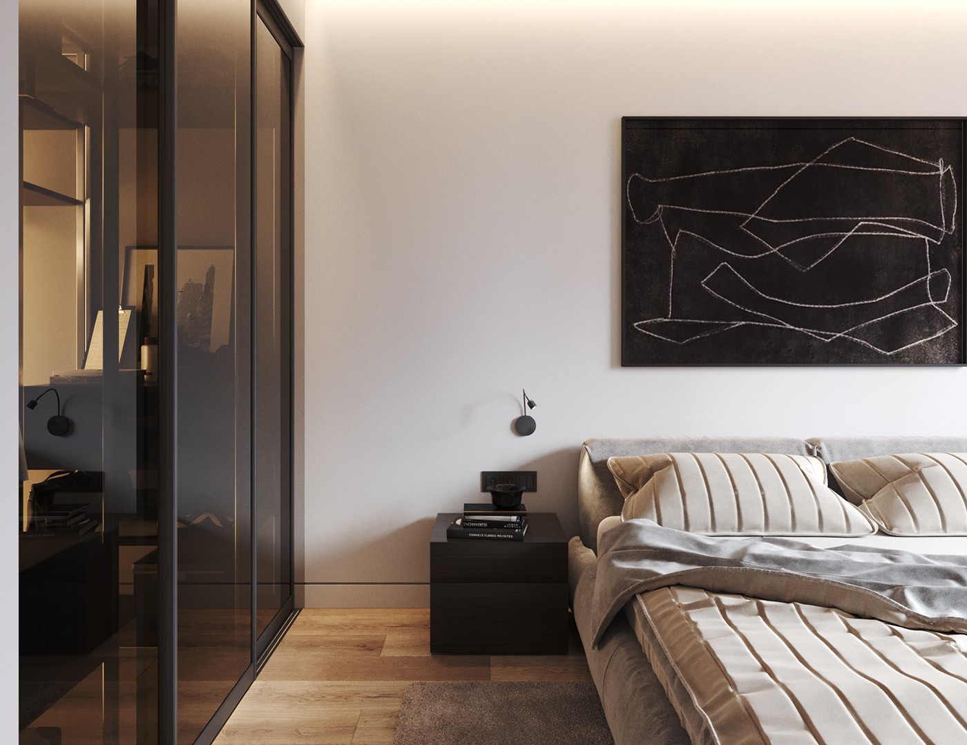 乌克兰99㎡单身男子公寓-10