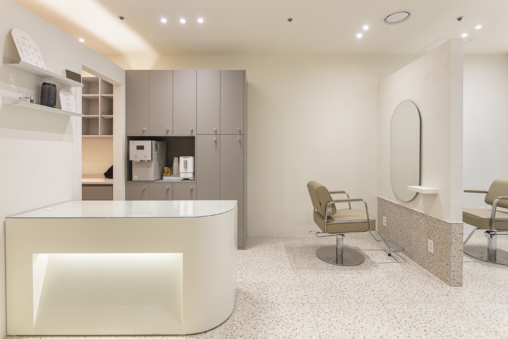 韩国 12 平高级美容沙龙设计，现代简约风惊艳亮相-3