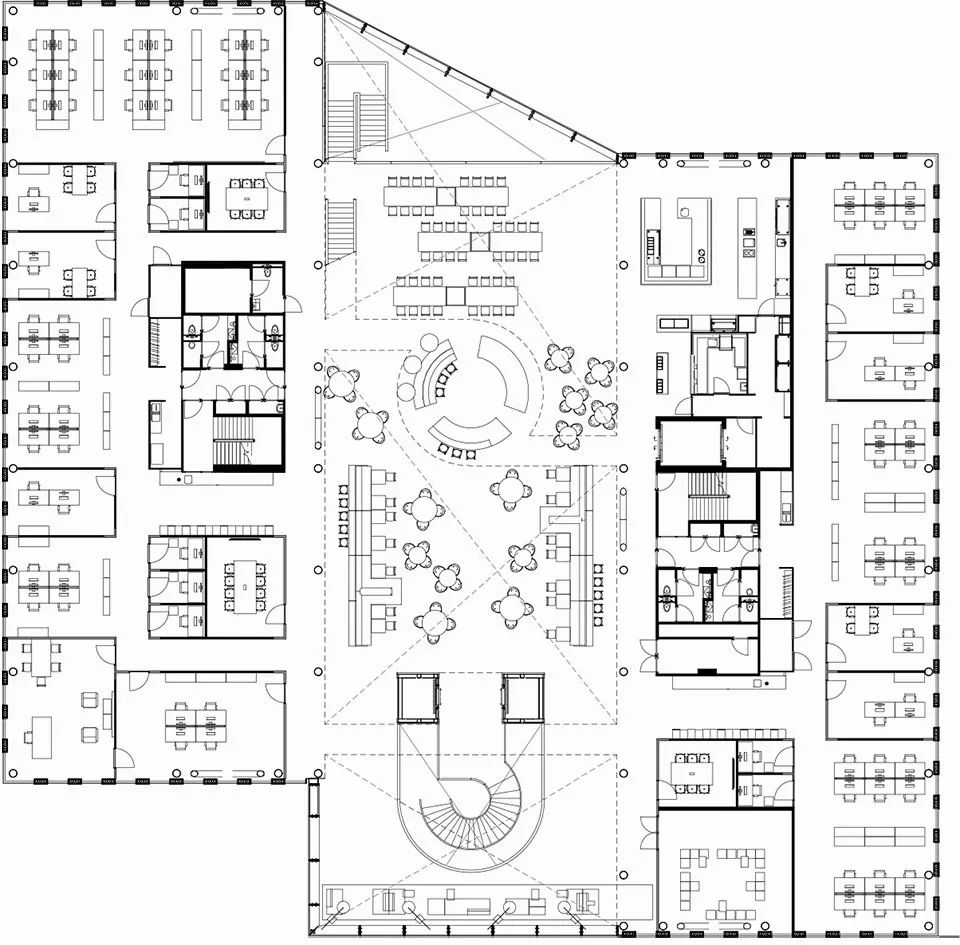 乌得勒支科技园 Genmab 科研大楼，绿色环保现代办公空间-59