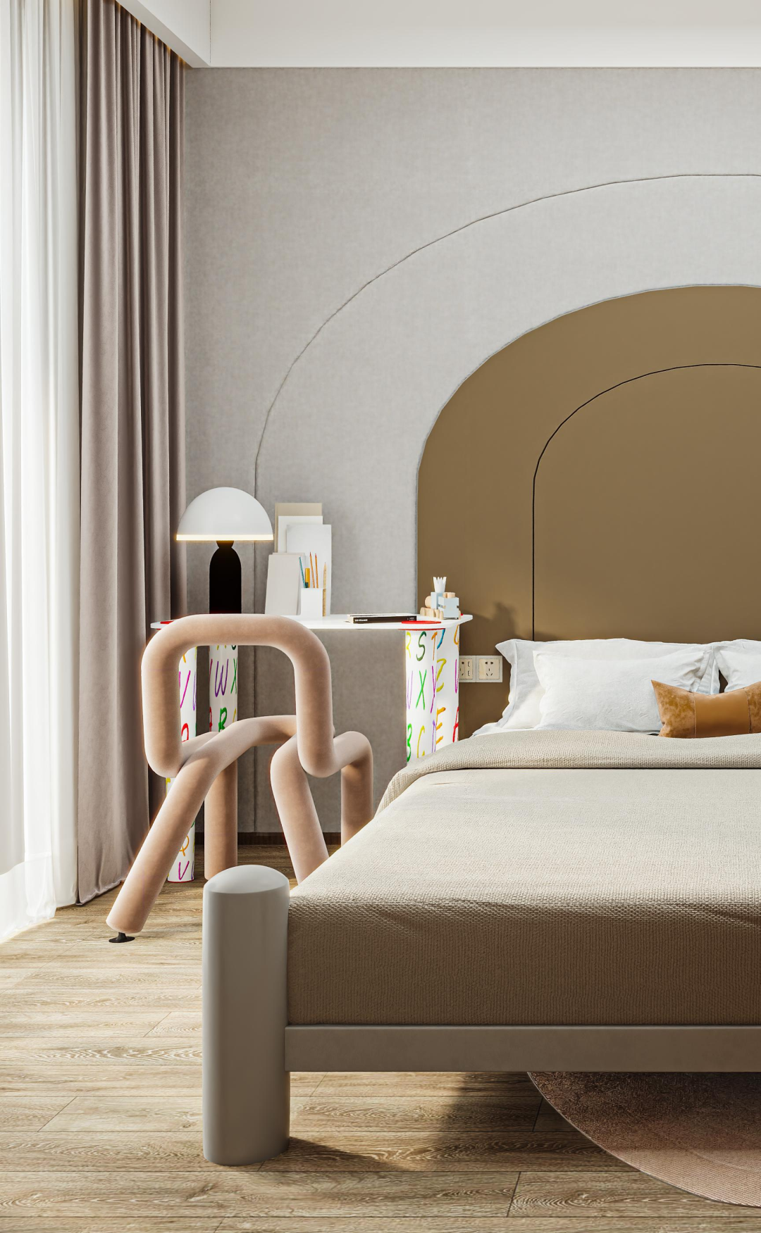 西安紫薇田园都市F区新中式风家居设计丨中国西安丨西安·大小空间设计-32