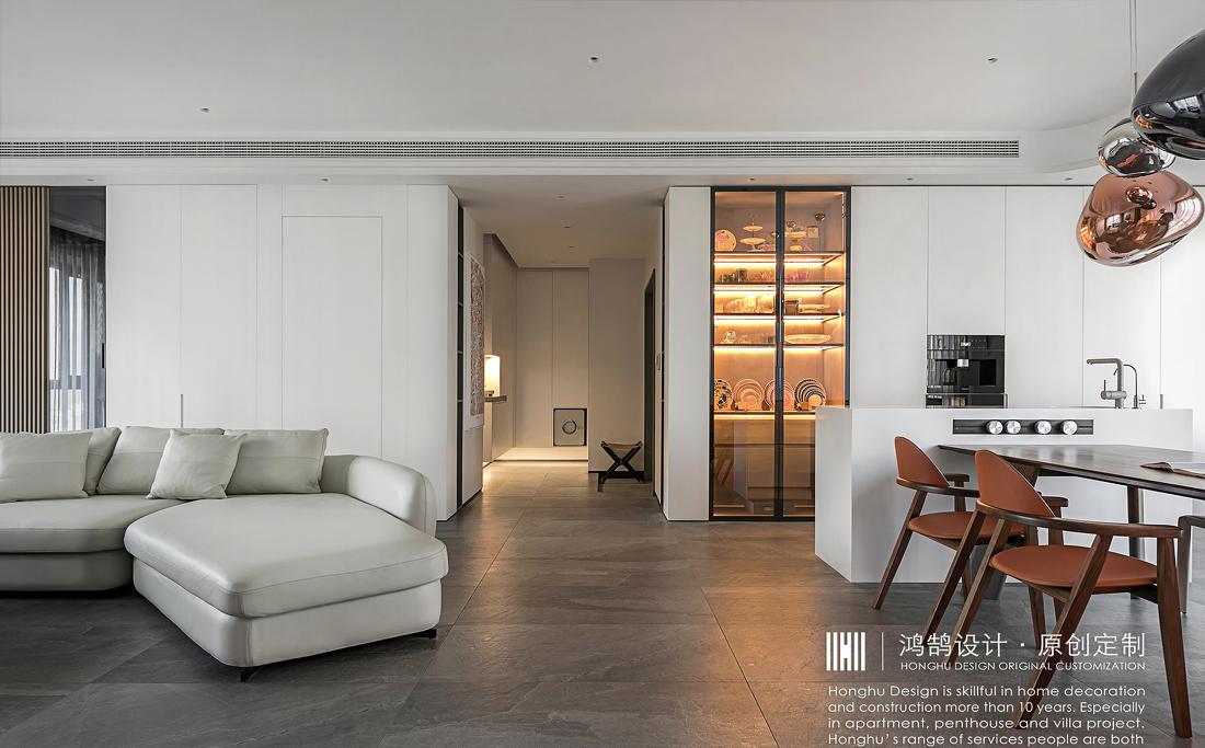 四口之家宽敞互动式平层乐园丨中国上海丨上海鸿鹄设计-8