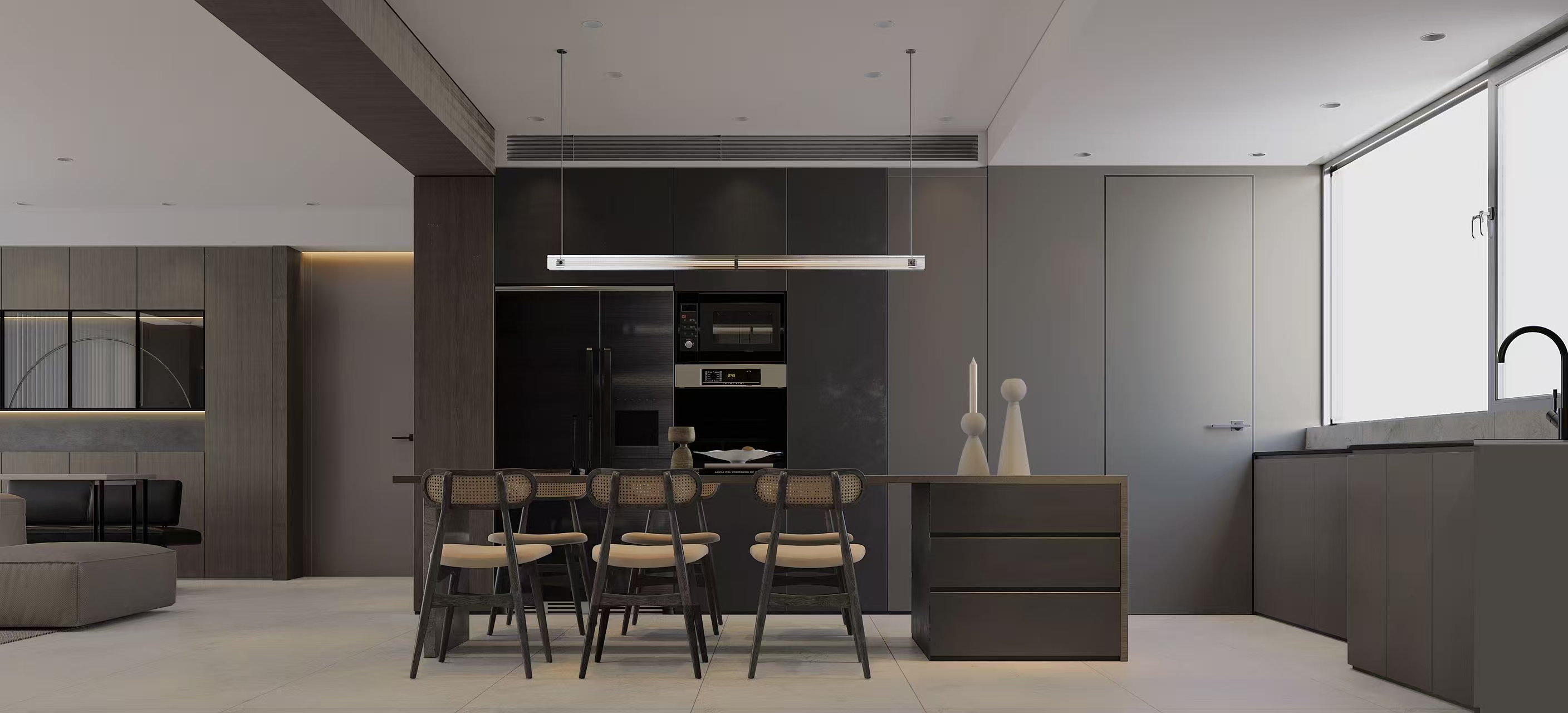 整套家装3dma·效果图作品（室内培训班学员作品）-11