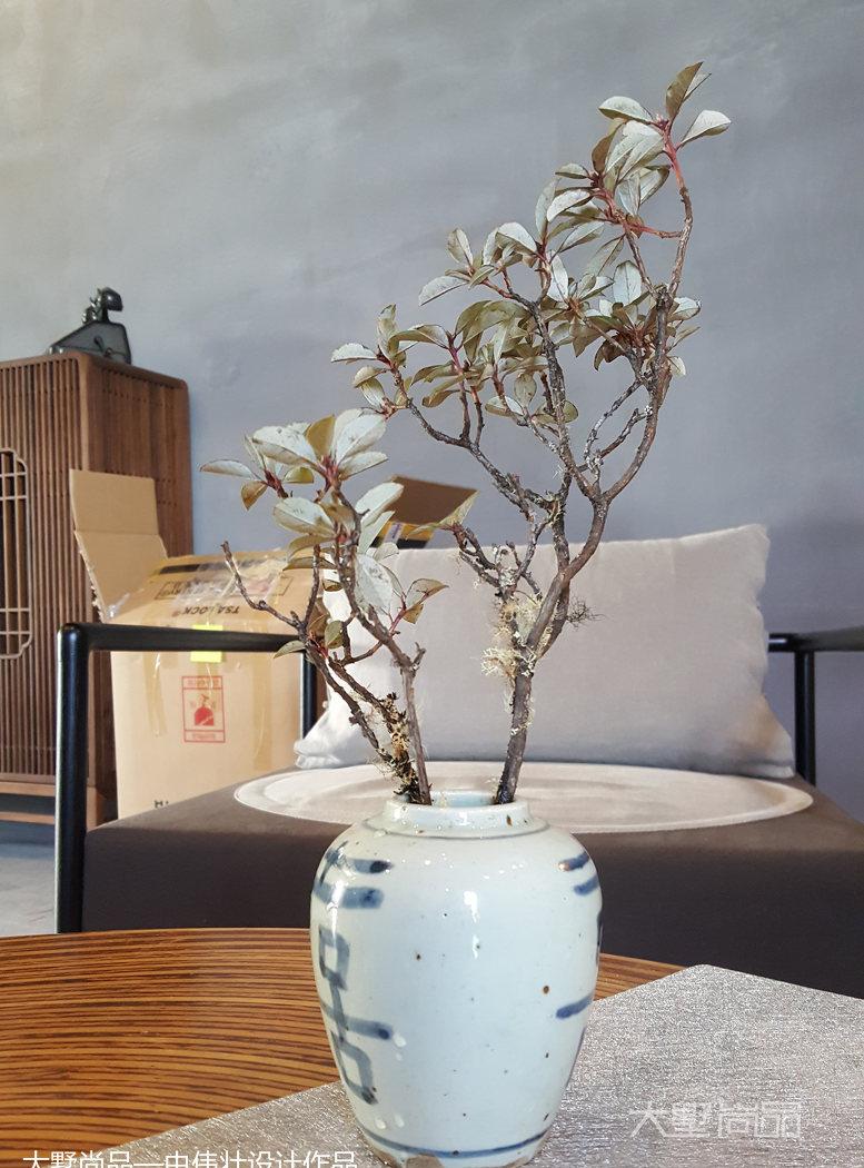 禅意东方美学 | 黑白灰的禅茶一味空间设计-22