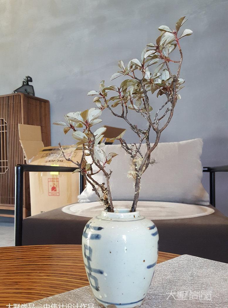 禅意东方美学 | 黑白灰的禅茶一味空间设计-22