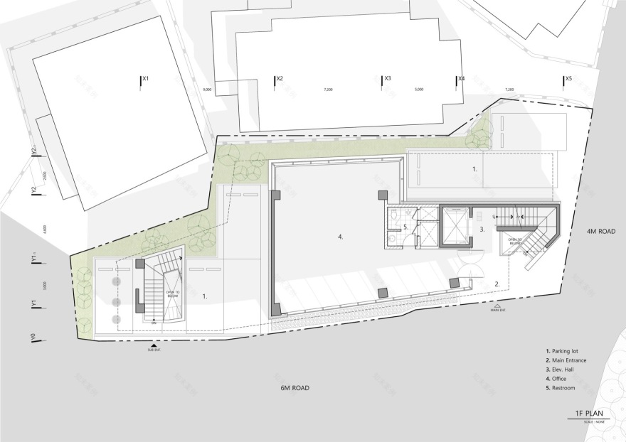 汉南洞 381 混合用途建筑丨韩国首尔丨YKH Associates-41