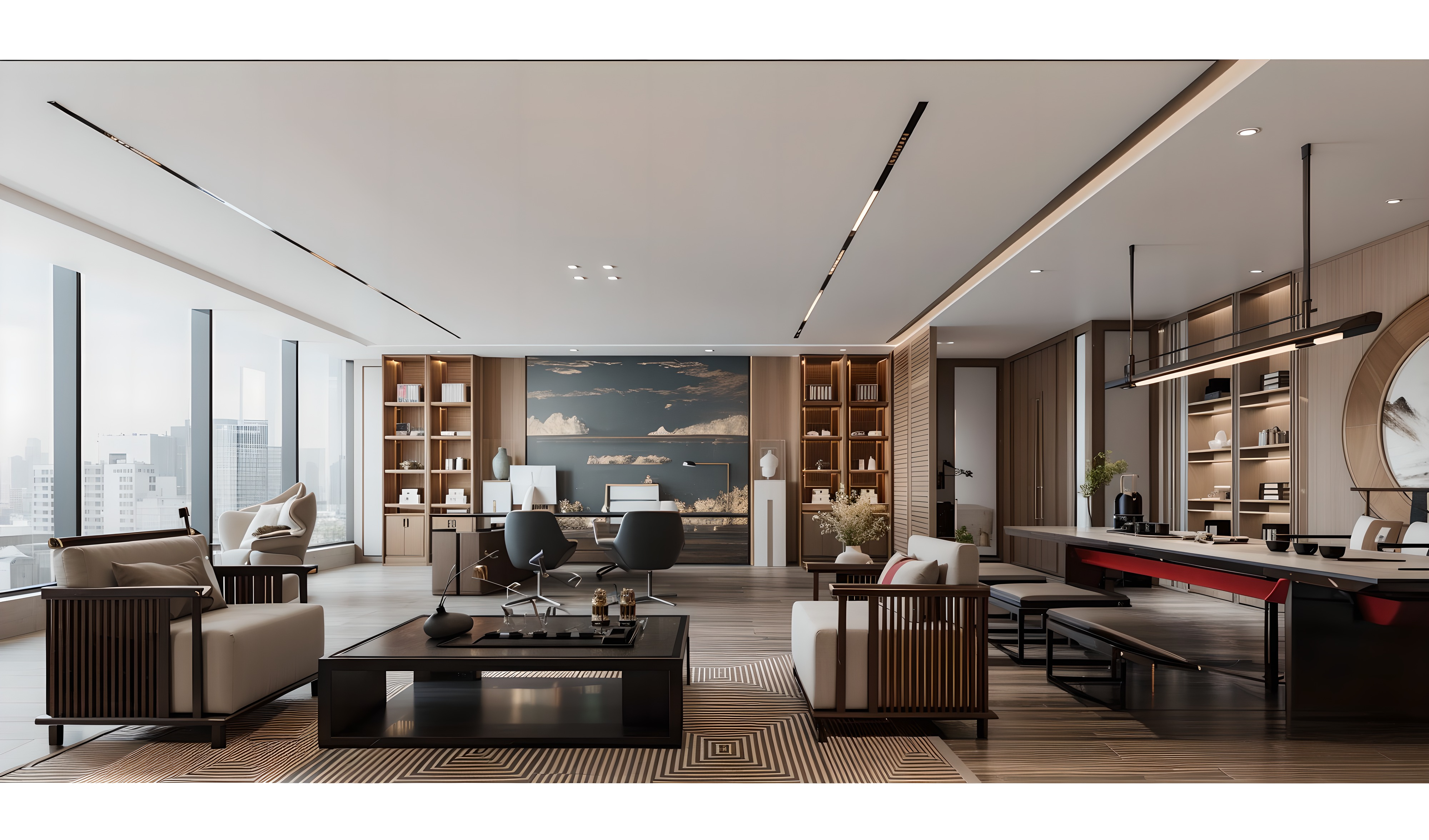 售楼部 |营销中心|城市展厅|邂逅理想人居从这里开始-8