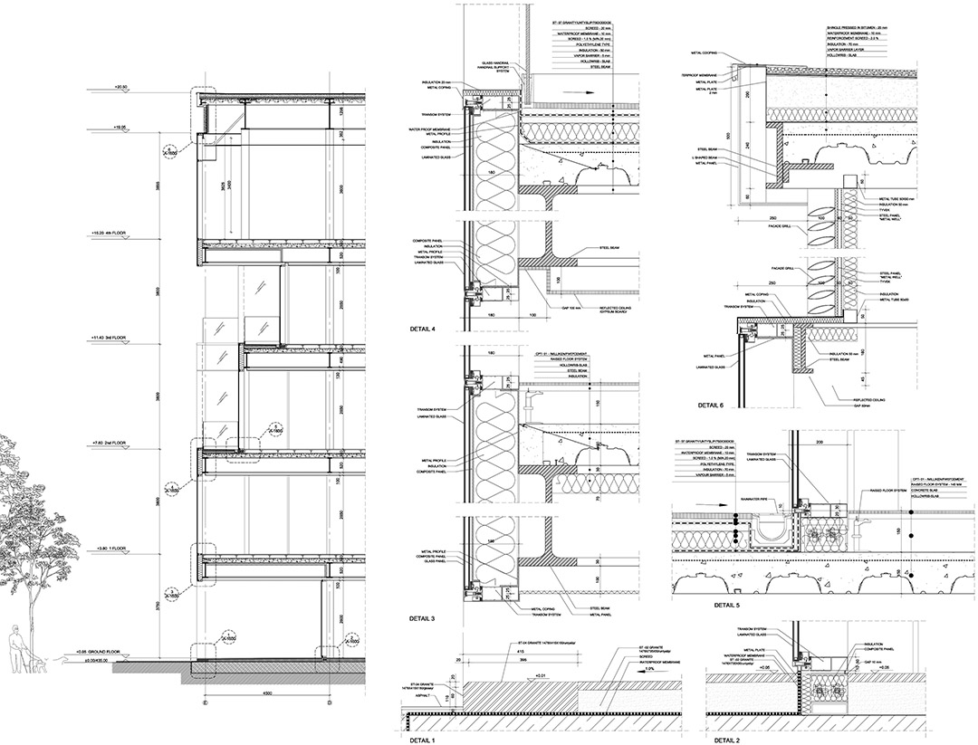 格鲁吉亚第比利斯检察院办公楼——Architects of Invention 的悬浮透明设计-61