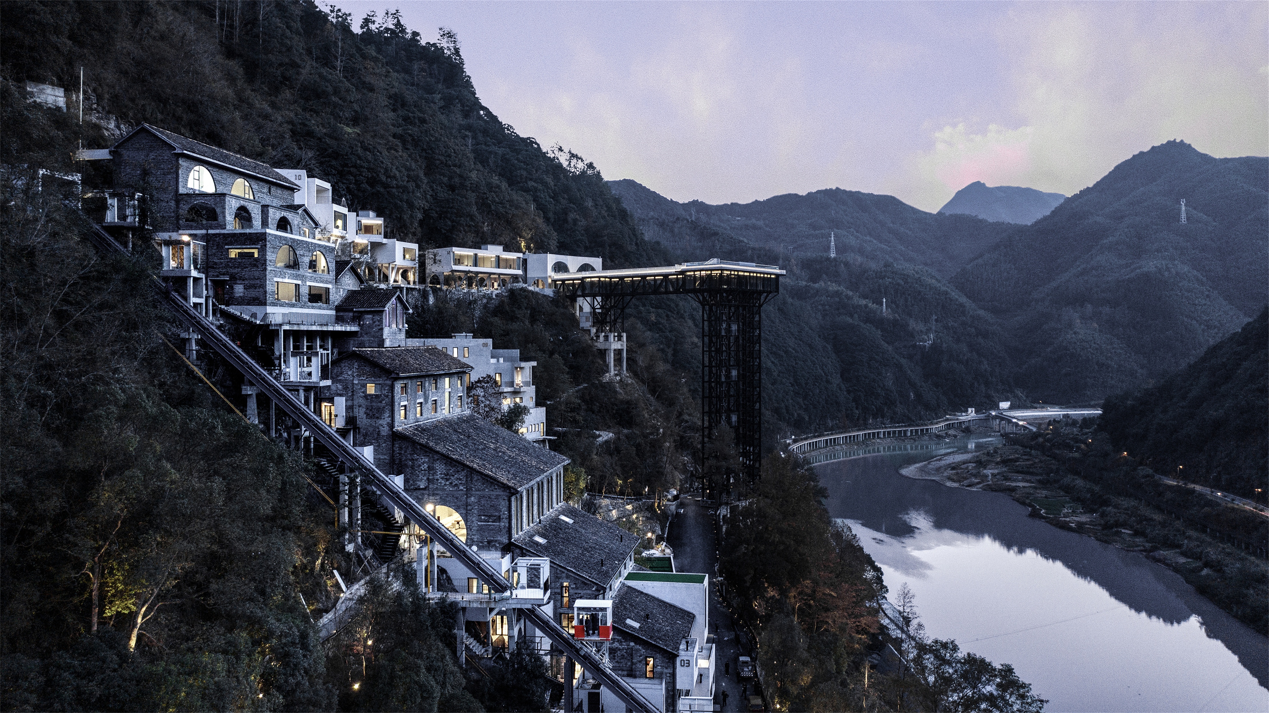 悬崖上的天空之城丨中国丽水丨美栽堂 • 筑造社-50