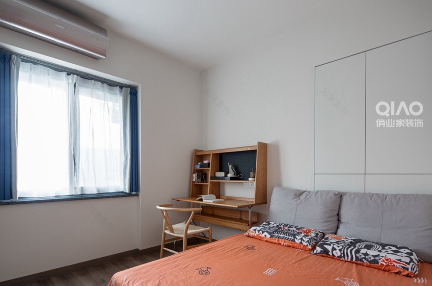 宏声公寓现代原木风装修案例丨中国重庆丨重庆俏业家装饰-53