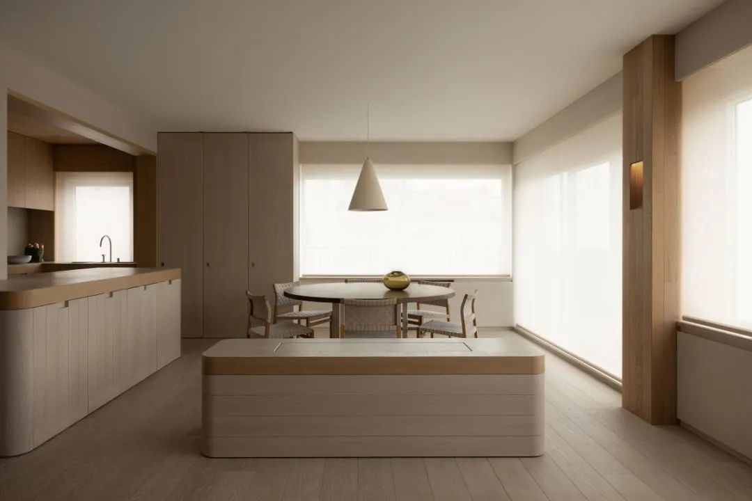 原木极简风四居丨比利时丨比利时建筑工作室Decancq Vercruysse-16