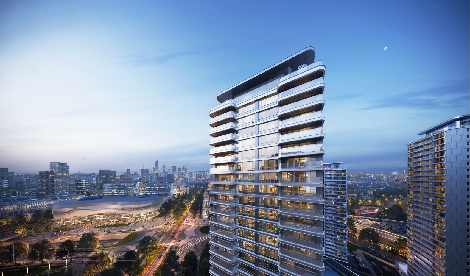 粤海云港城壹会馆丨中国广州丨基准方中,HWCD-93