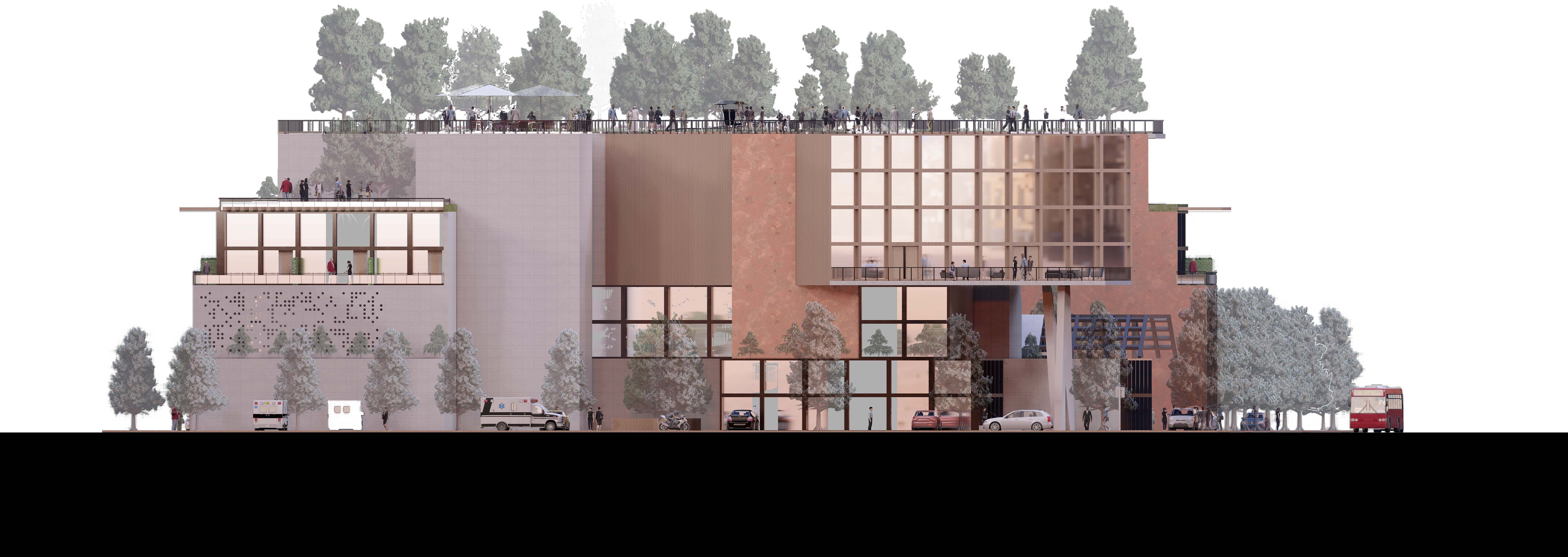 一日手术医院丨埃及丨开罗大学工程学院建筑系-22