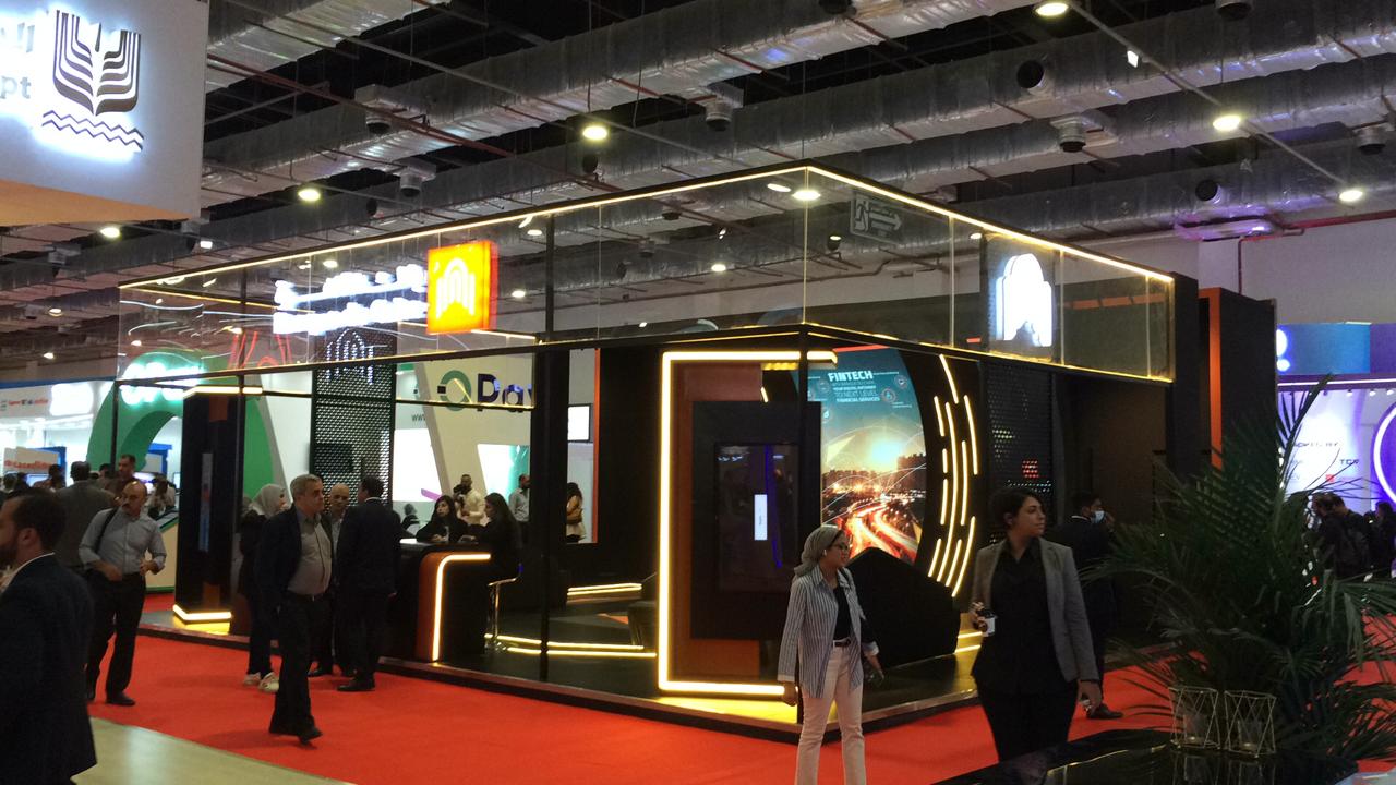 Banque Du Caire ICT booth-9