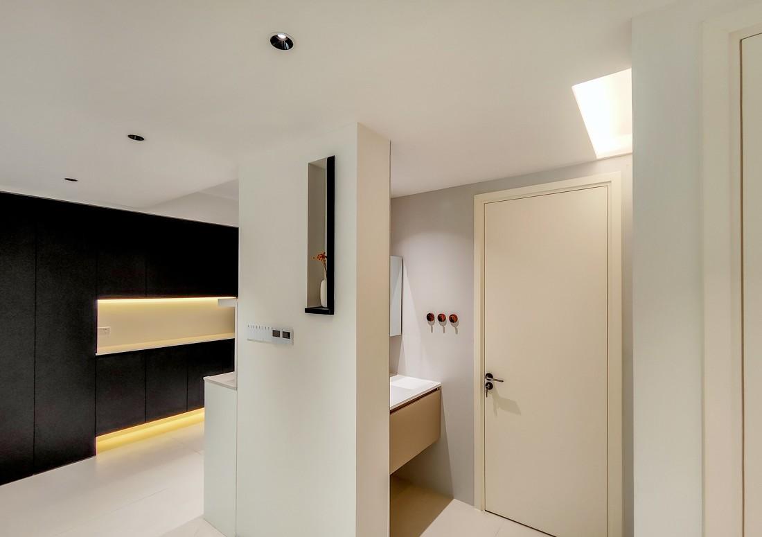 140平黑白简约的家-11