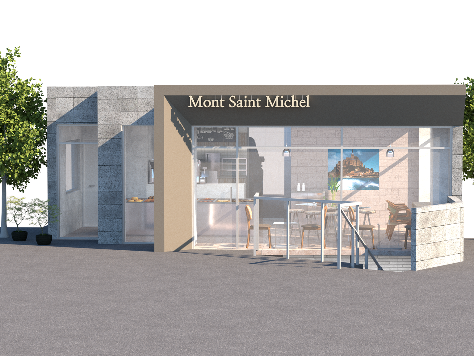 面包店与咖啡馆设计丨韩国首尔丨TIV-6