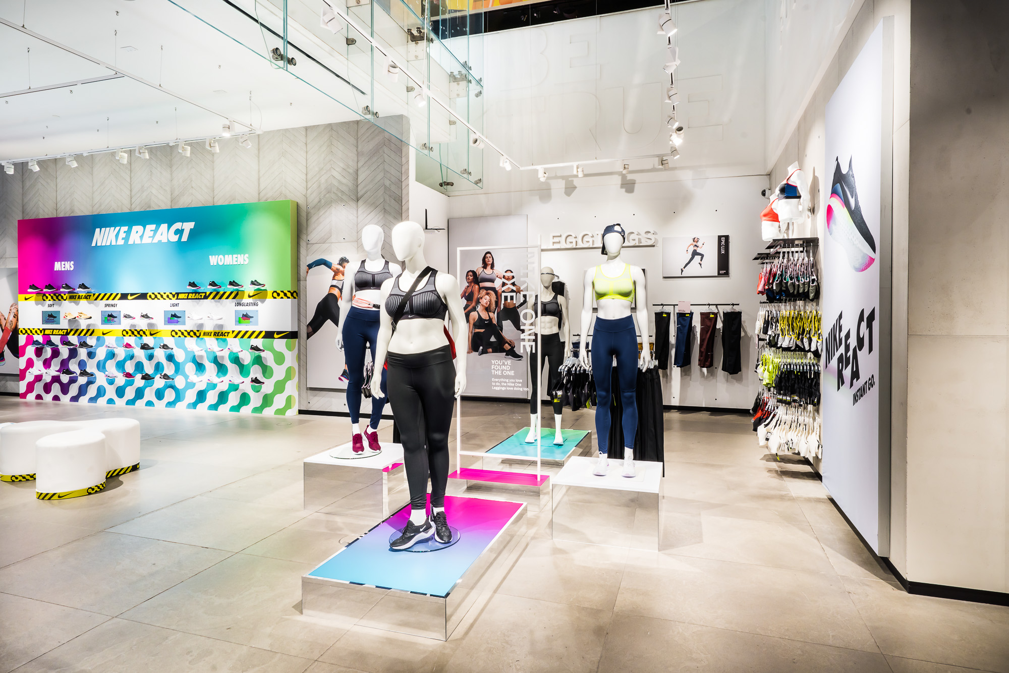 Nike React at Nike Town London – mannequins by Hans Boodt Mannequins-3