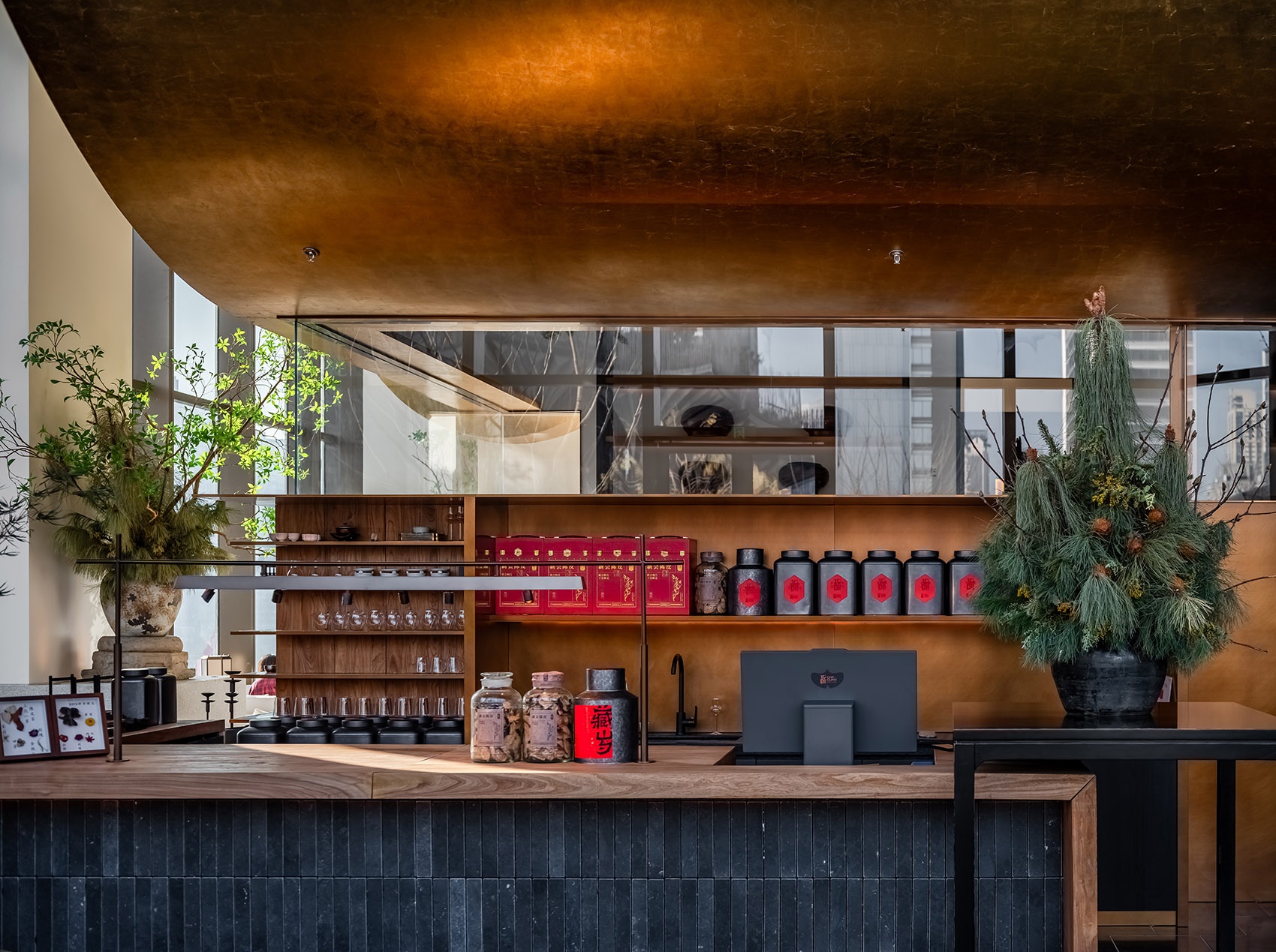晓·茶馆（万象城生命之树）丨中国西安丨郭莘空间设计（西安）-42