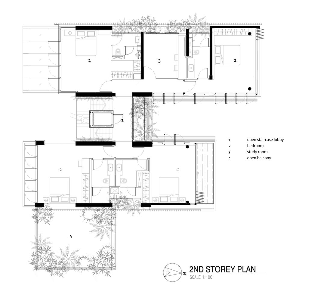 新加坡绿色梯形住宅-36
