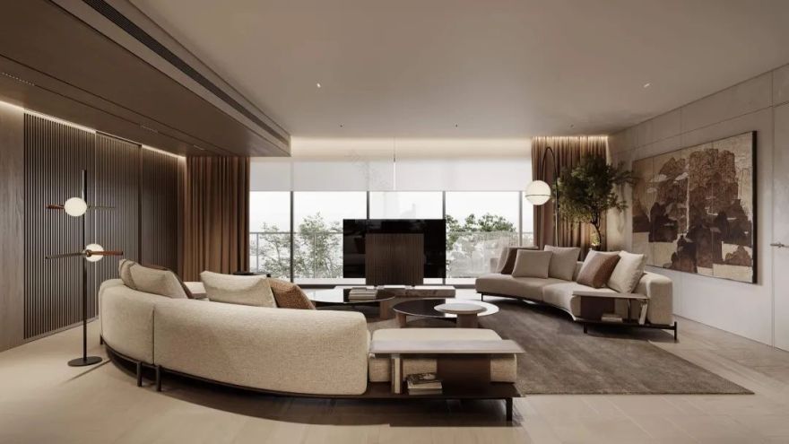 现代极简乡村别墅设计丨Yevhen Zahorodnii-51