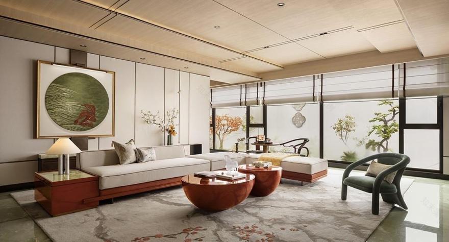 河北沧州天成御水澜湾198户型丨中国河北丨广州杜文彪装饰设计有限公司(精装),北京靳朝晖设计有限公司(软装)-7