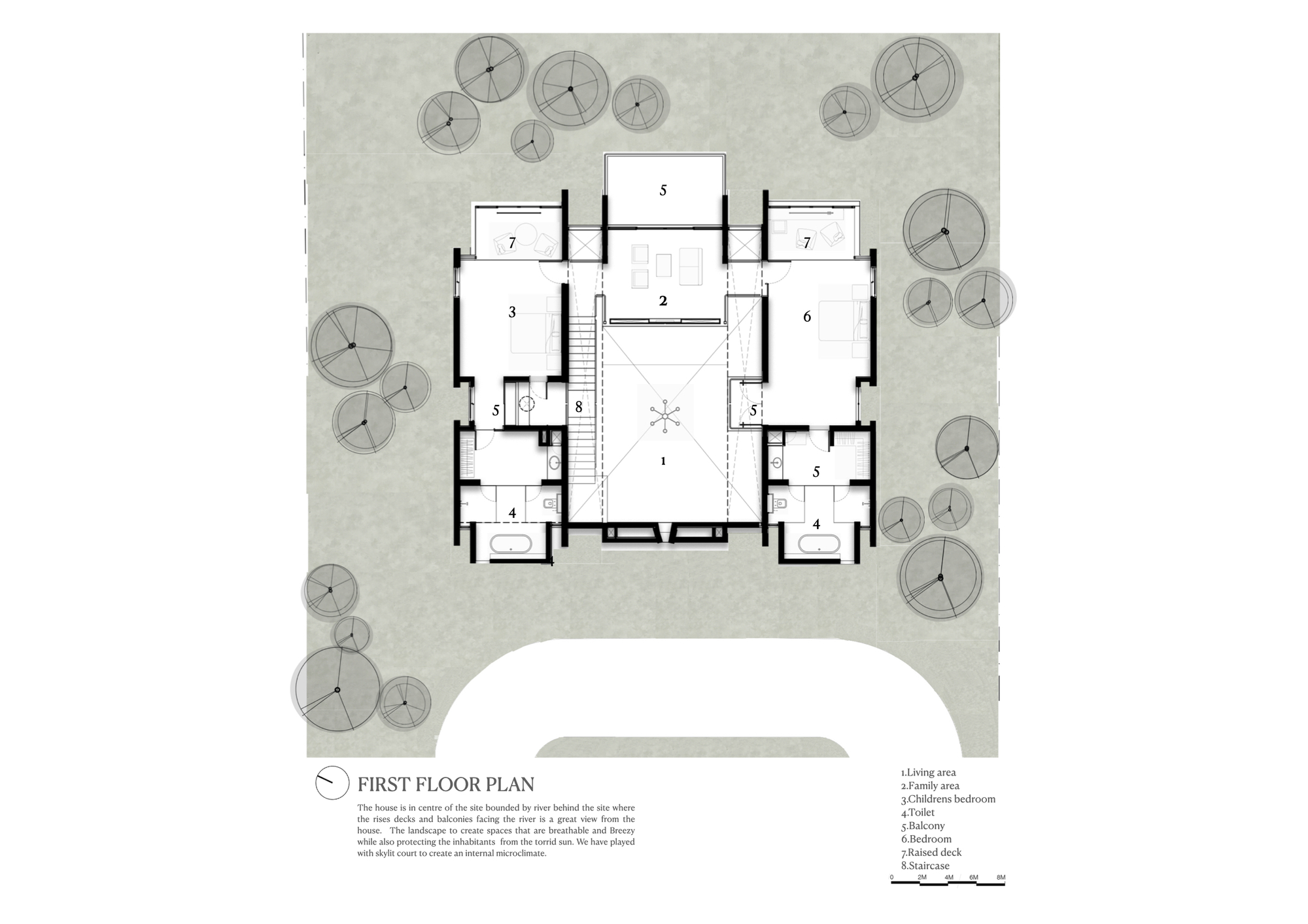 里弗斯通度假屋丨印度丨Collage Architecture Studio-38