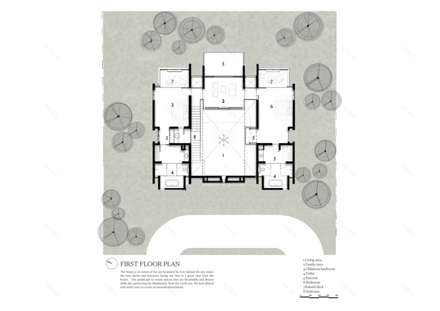 里弗斯通度假屋丨印度丨Collage Architecture Studio-38