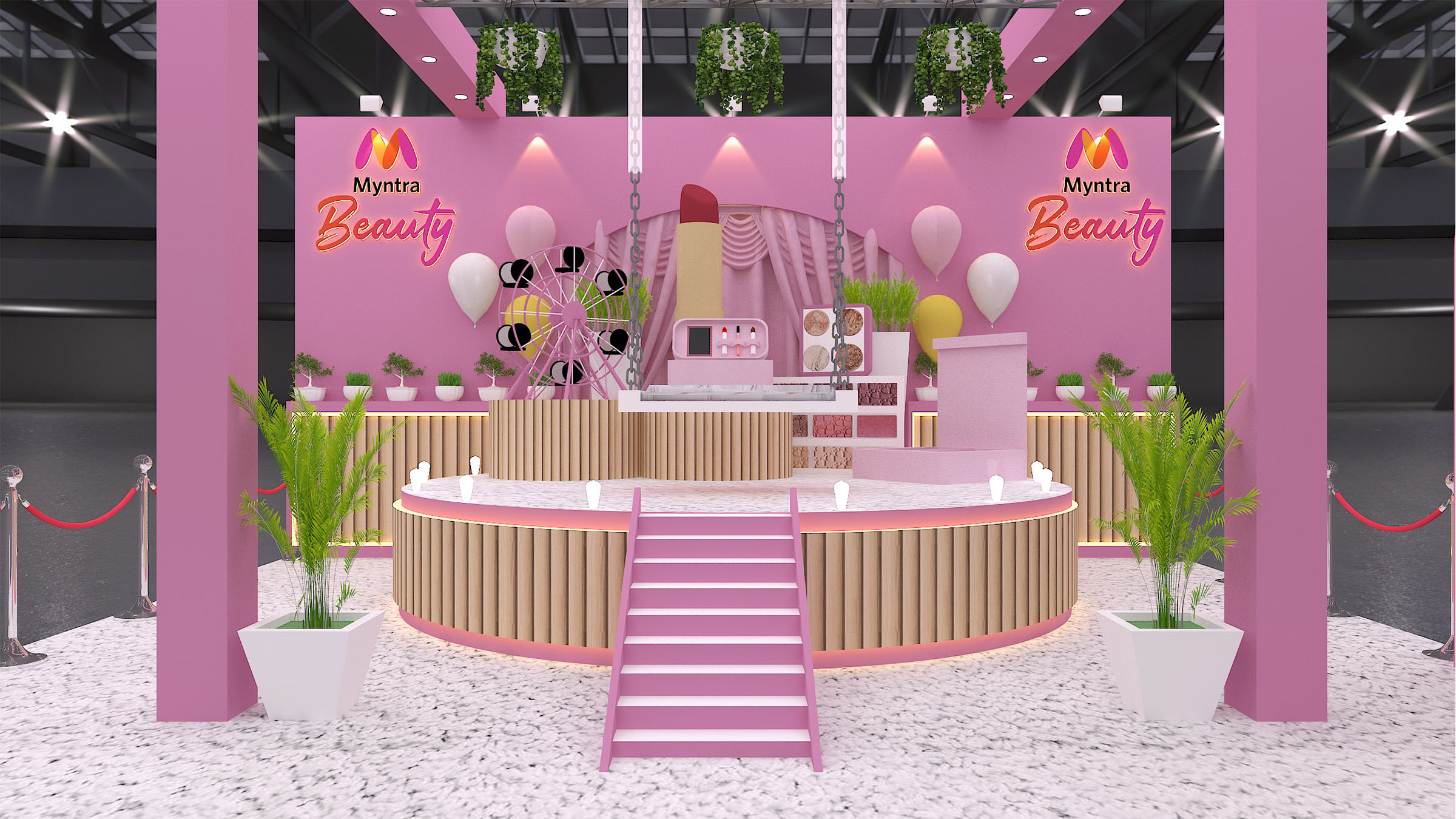 MYNTRA BEAUTY BOOTH DESIGN-2