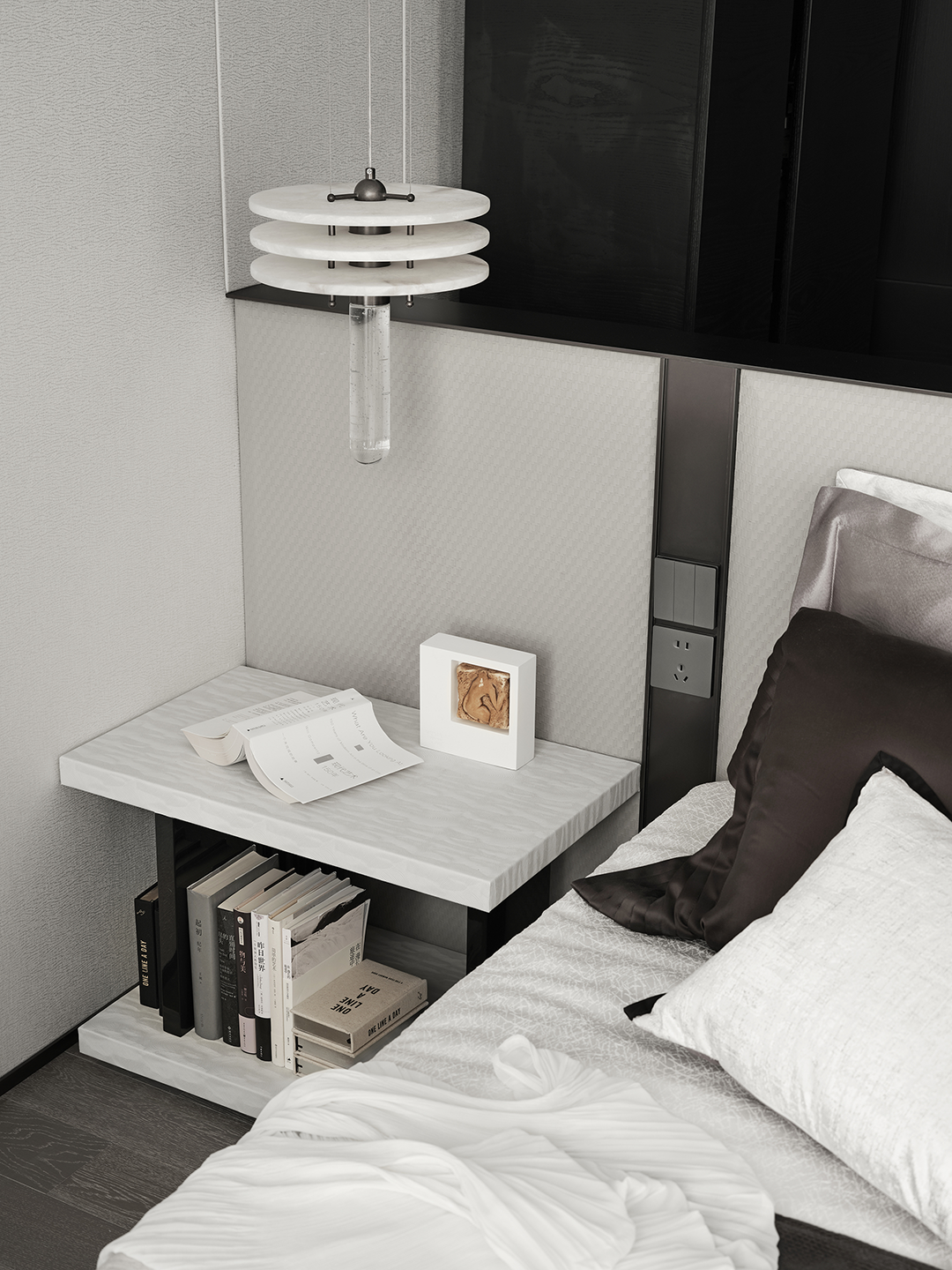 中海大连十里观澜复式丨中国大连丨深圳共向设计（室内）,深圳共向美学（软装）-52