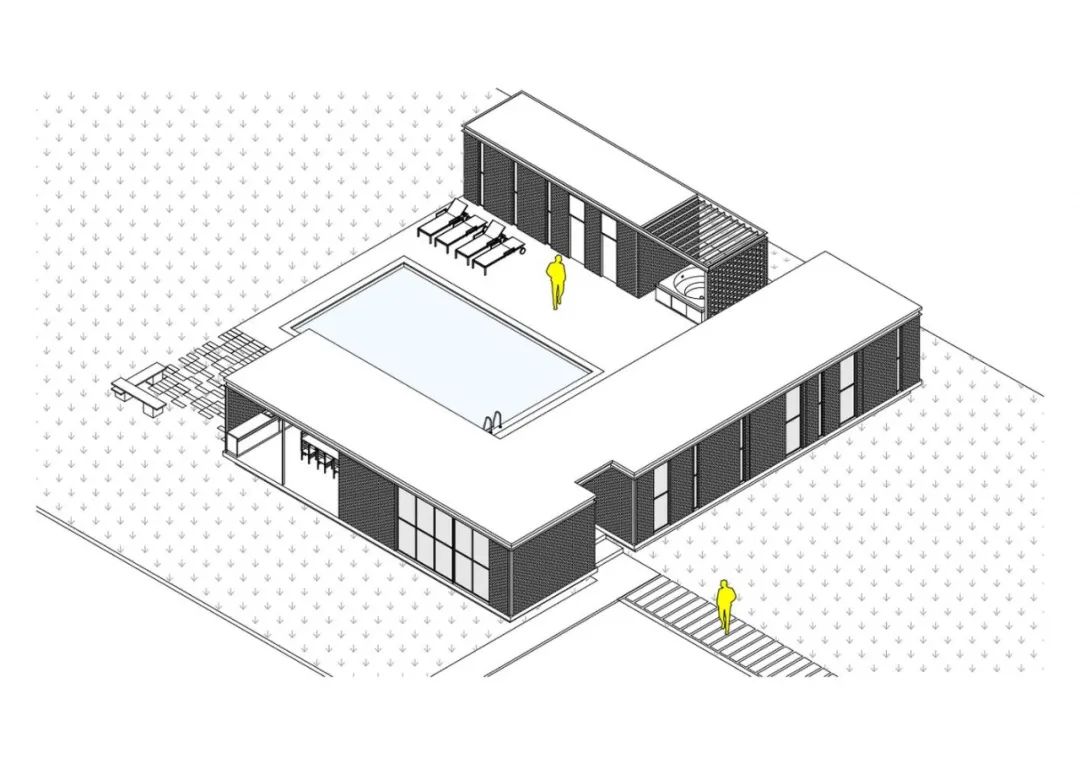 乡村民宿的钢构建筑艺术-6