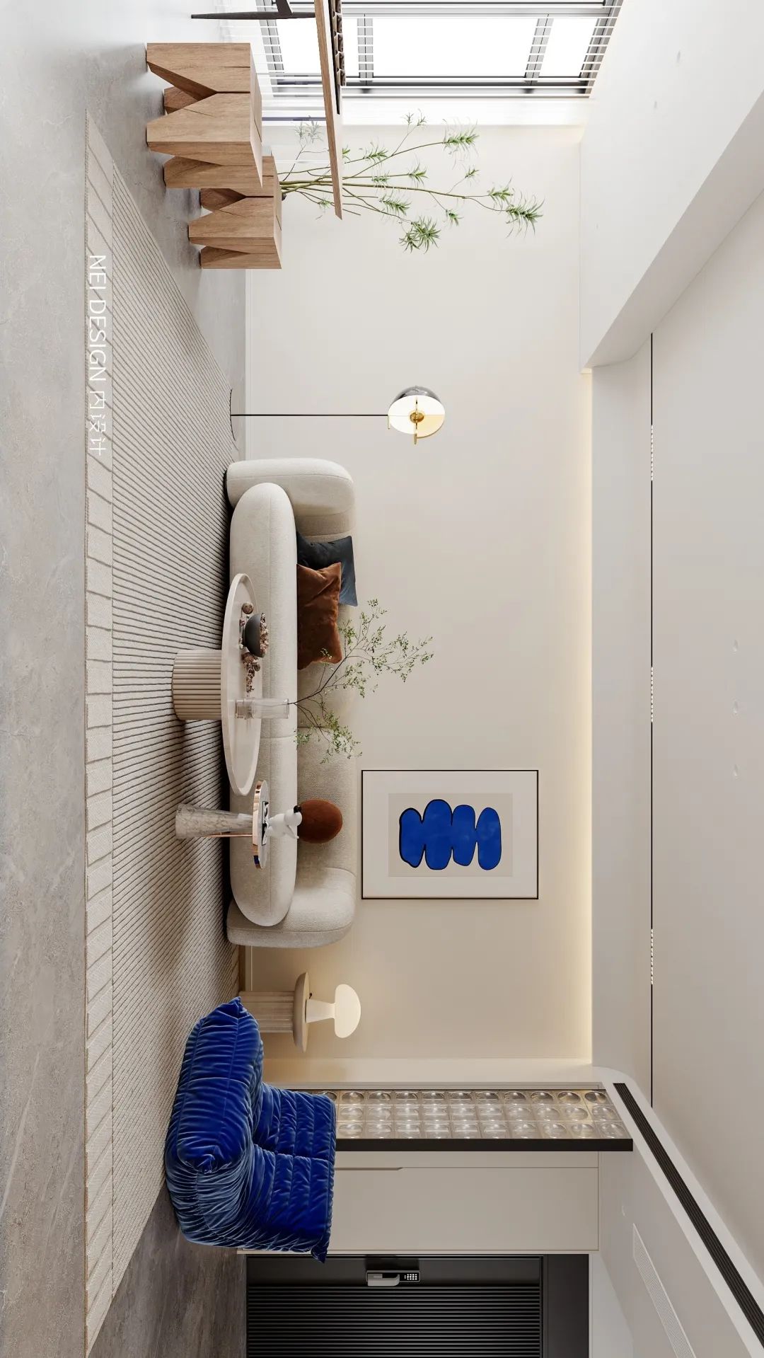 漓江郡府·蓝色畅想丨内空间设计机构-20