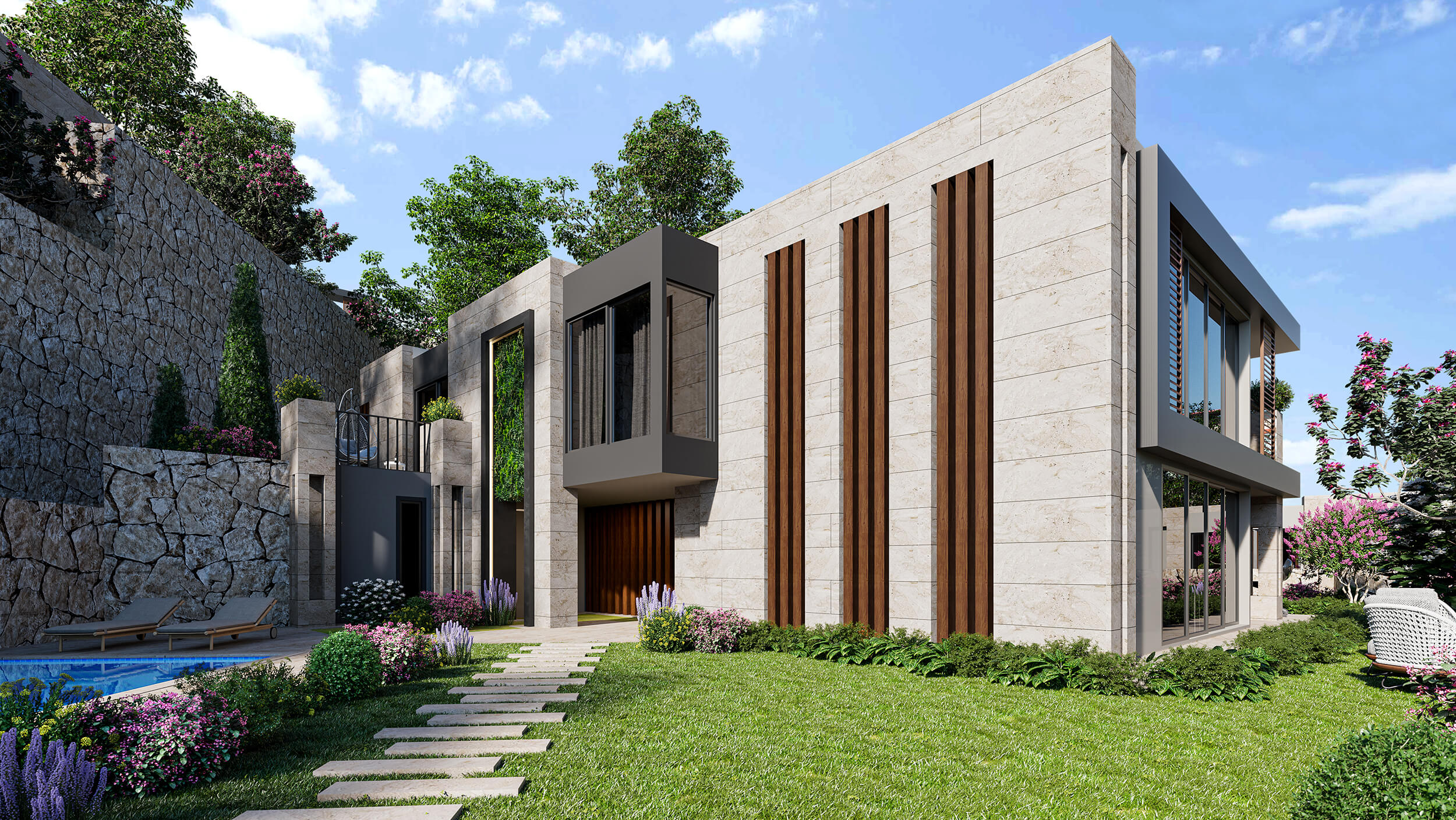 悬崖之上的豪华绿洲·Skygarden Villas丨土耳其丨Quark-5