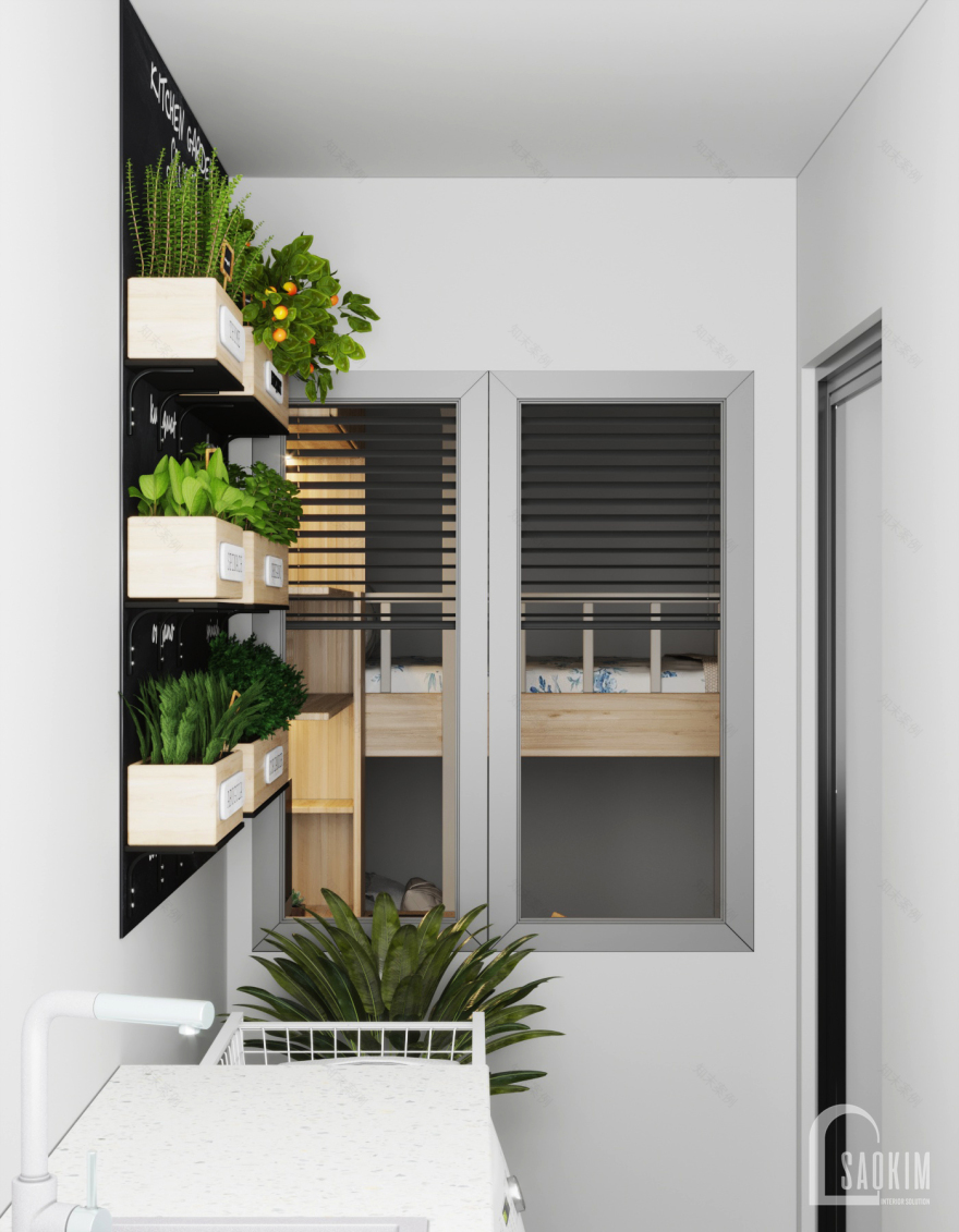 Vinhomes Ocean Park 公寓设计丨越南河内丨Sao Kim 室内设计公司-18