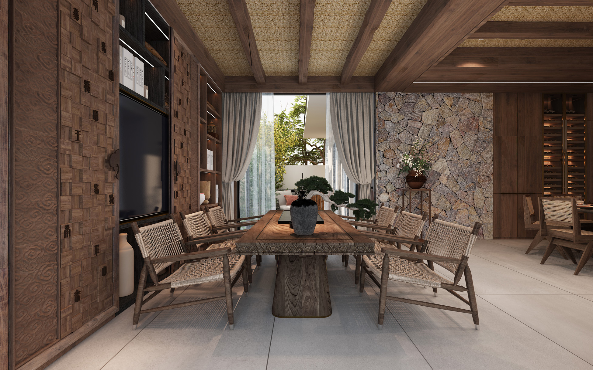 后海御龙湾样板房设计丨中国曲靖丨长空创作-21