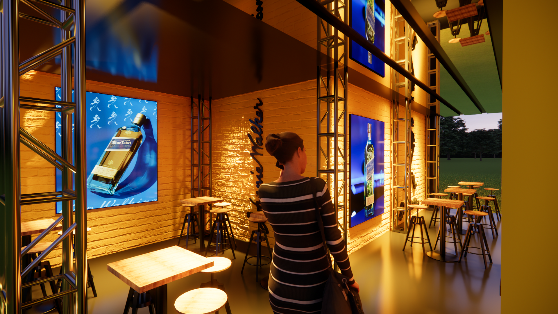 STAND JOHNNIE WALKER-10