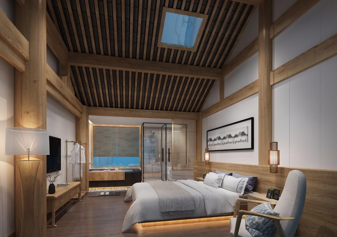 玛御谷温泉小镇 | 打造自然与人文相结合的室内设计典范-8