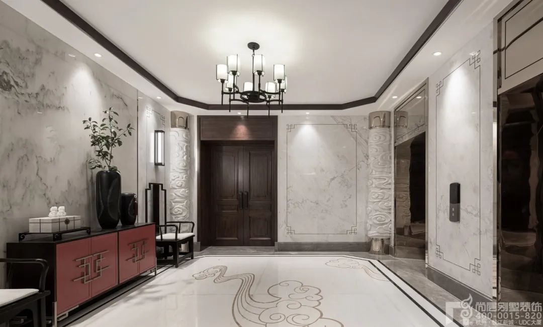 杭州御金台新中式别墅丨中国杭州丨尚层别墅装饰-14