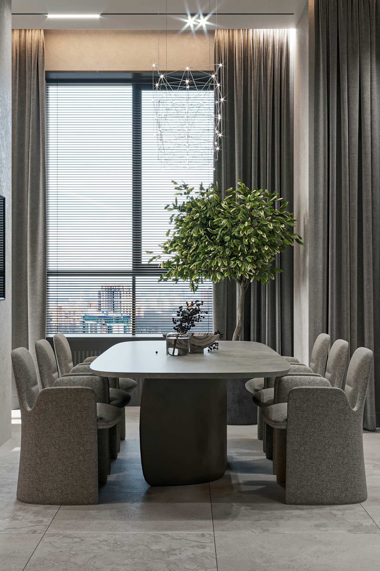 高级灰色系公寓设计-4